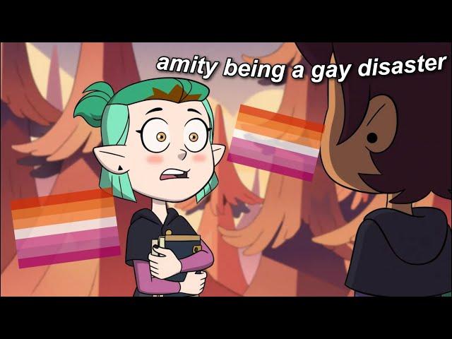 Amity being a gay disaster for 2 minutes | The Owl House