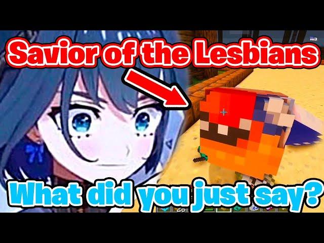 Kiara Introduces Herself to Kronii as the Savior of Lesbians【Hololive EN】