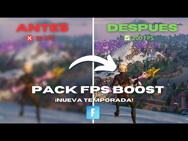 EL MEJOR PACK DE OPTIMZACÍON PARA EL CAPITULO 6 TEMPORADA 1  [+200 FPS -DELAY] 