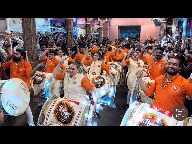 ShivMudra Dhol Tasha Pathak, PuneShree Jagannath Puri Beat in Dhol Tasha Tulsi Baug Ganpati Aagman