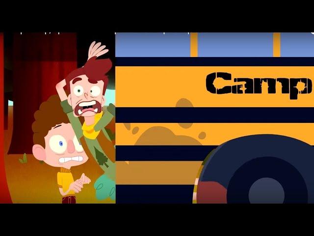 All David screaming scenes. Camp Camp Season 1