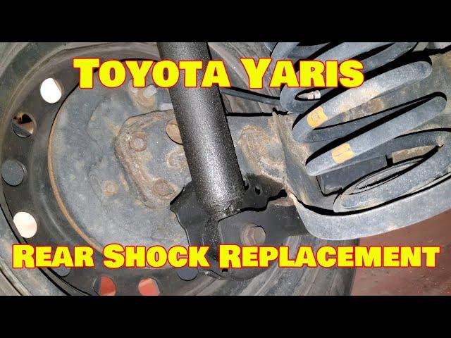 Eight Nine Garage - Toyota Yaris Rear Shock Replacement - EP26