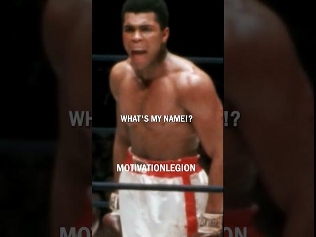 Muhammad Ali - What's My Name!?  #shorts