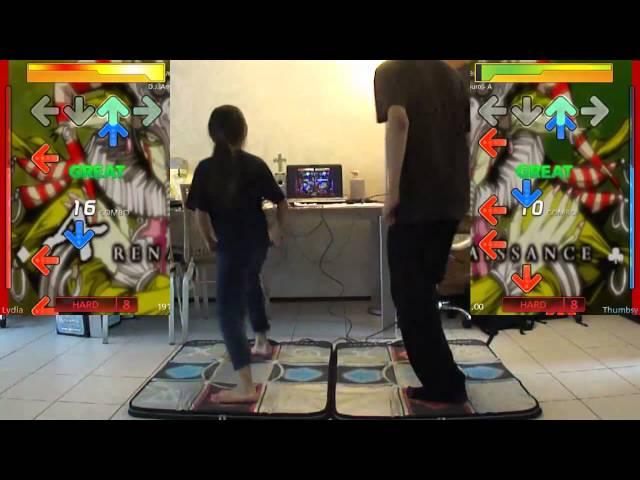 DDR/StepMania - D.J. Amuro - A - versus Expert on foam mats