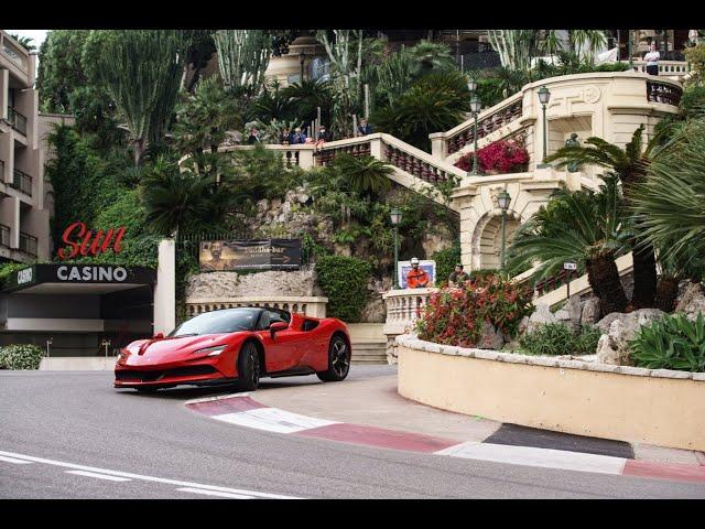 Le Grand Rendez-vous, Monaco, Claude Lelouch et Charles Leclerc, Ferrari SF90 Stradale