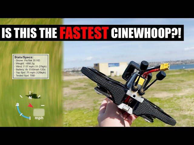 IS THIS THE FASTEST CINEWHOOP!? | iFlight ProTek 35 HD | Speed Test