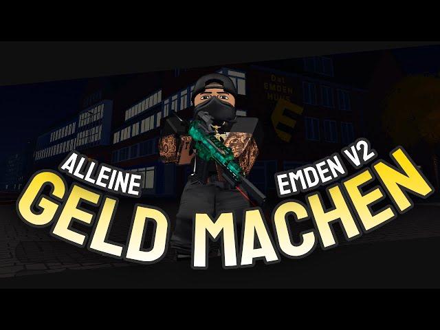 Making Money Alone in V2 in Emergency Emden - Roblox