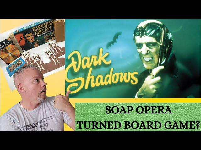 TV Soap Opera to Board Game-How Dark Shadows' VAMPIRE Barnabas Collins Joined Family Game Night