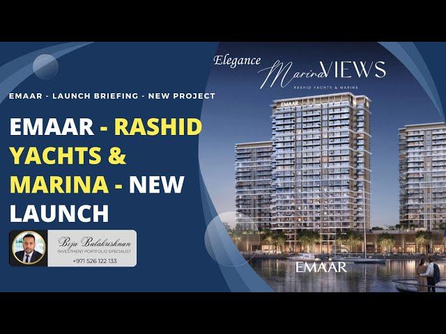 Invest in Dubai’s Premier Waterfront: Rashid Yachts & Marina by Emaar – Unique Opportunity!