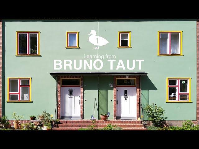  BRUNO TAUT = ALEJANDRO ARAVENA of the XX Century?  | SOCIAL HOUSING PROJECT | 1st Part