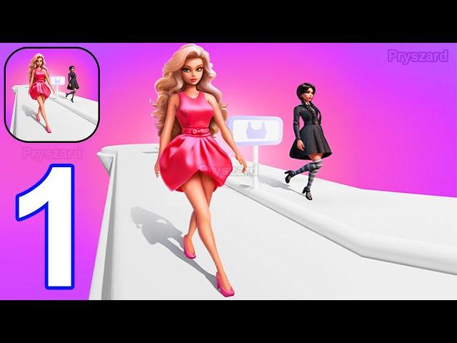 Fashion Queen: Dress Up Game - Gameplay Walkthrough Part 1 Dress Up Barbie Model (iOS, Android)