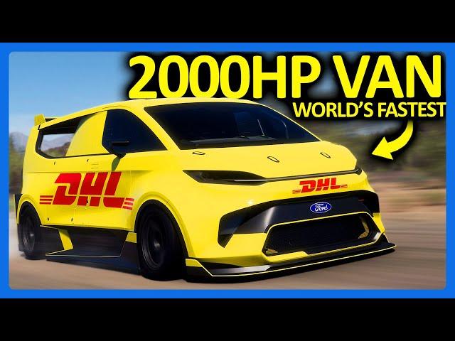 Forza Horizon 5 : World's Fastest Van!! (FH5 Acceleration Car Pack)