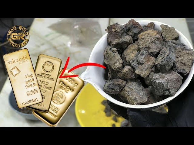 Gold Recovery from Stone  | Gold From Rocks  | Gold Mining