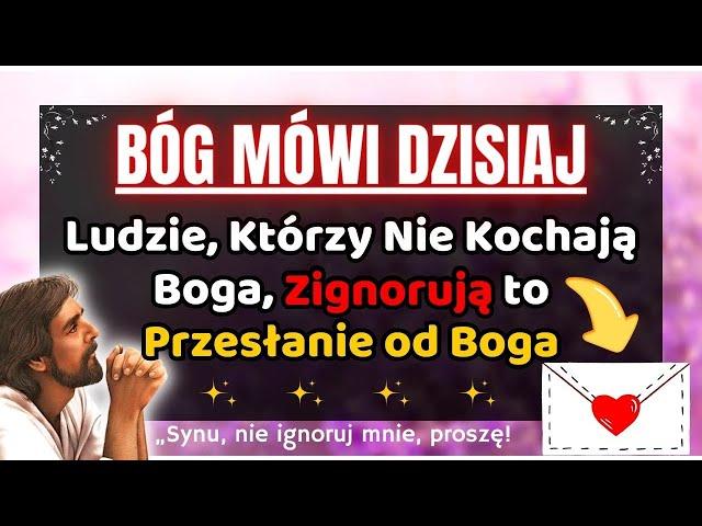 BOŻE WIADOMOŚĆ DLA CIEBIE DZIŚ - Pozwól Panu działać w Twoim życiu! 