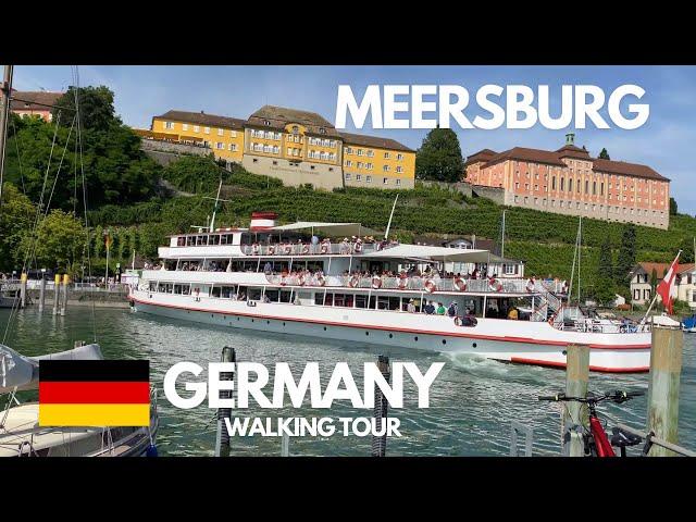 Meersburg  Germany 4K Bodensee Lake Constance Walking Tour Summer Time Deutschland