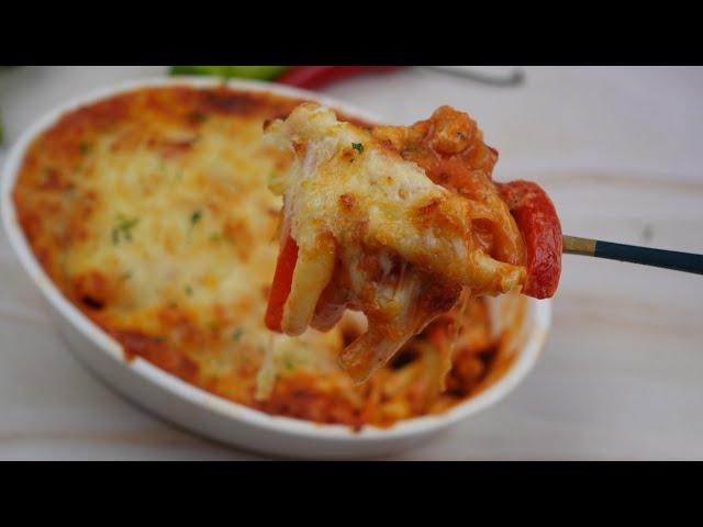 Wow!The Best  Dinner Idea,Baked Chicken Pasta By Recipes Of The World