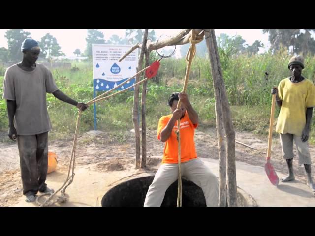 See how we build wells to provide clean water