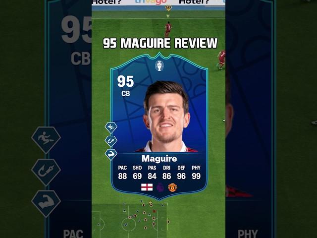 95 Maguire Review in EA FC 24 #shorts #short #fc24 #eafc24 #maguire #harrymaguire #england #manutd