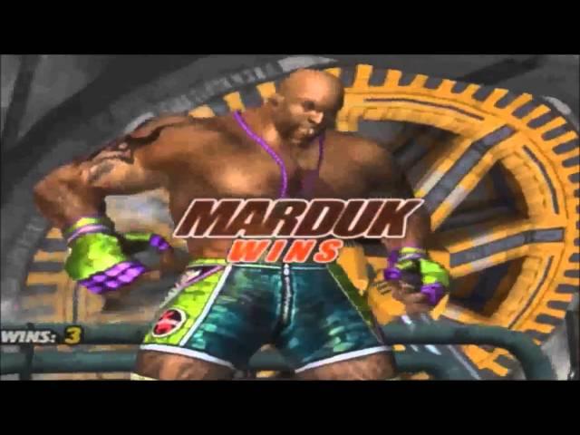 Tekken 5: Craig Marduk All Intros & Win Poses