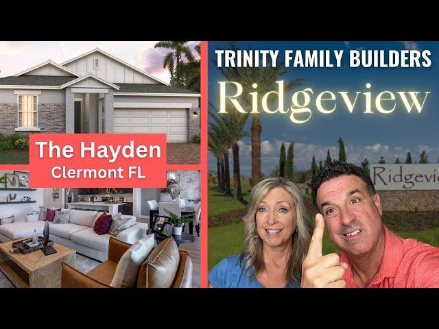 Inside Look: Hayden Model by Trinity Home Builders in Clermont’s Ridgeview - New Construction