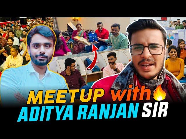 Meet Up With Aditya Ranjan Sir | @RankersGurukul 