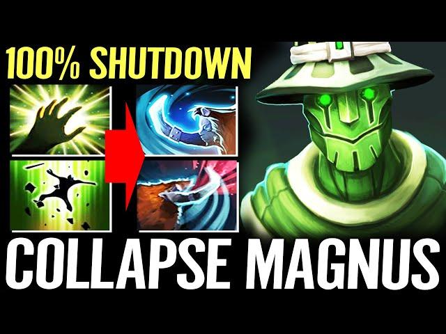  The ONLY ONE 100% Shutdown Collapse Magnus - XINQ Rubick TI10 Best POS4 Dota 2 Pro