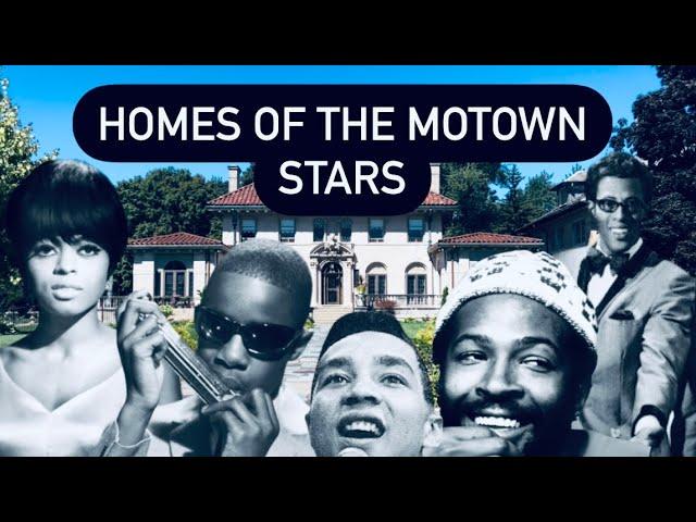 The Homes of the Legendary Motown Stars | Ultimate Detroit Motown Tour | Marvin Gaye, Stevie, & More