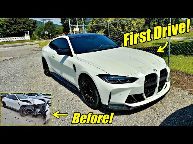 Finally Driving MY ONCE DESTROYED 2023 BMW M4 COMPETITION It SO FAST!