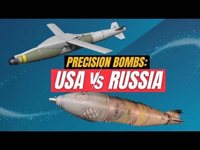 Precision Bombs: USA vs. Russia #guidedbomb #precisionbomb #bomb #jdam #gpsguid #sdb #glidebomb