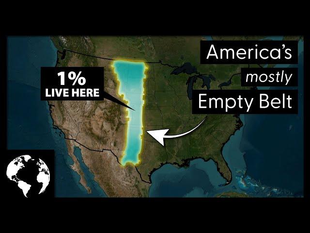 Why So Few Americans Live In This Huge Area In The Middle Of The Country