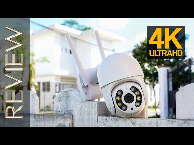 THIS 8MP 4K WIFI PTZ IP SECURITY CAMERA COST UNDER $50