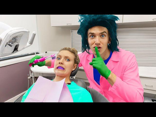 WORKING UNDERCOVER as DENTIST FOR 24 HOURS!! (Face Reveal Prank on Grace Sharer)