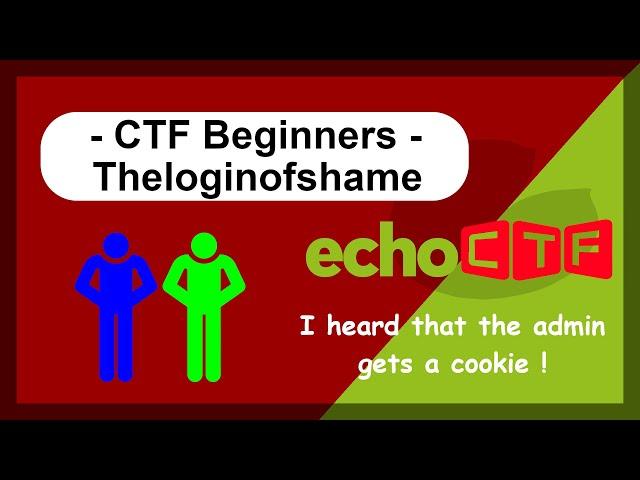 EchoCTF - CTF Beginners Network - The Login of Shame - Web Hacking - HTTP Cookies