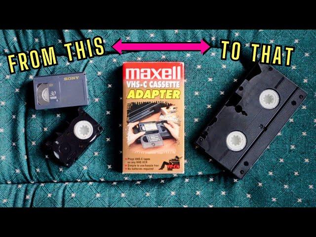 The Quick and Dirty On VHS-C Adapters