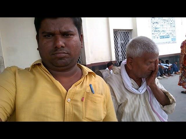 Devendra dev with his father in Purnea railway junction