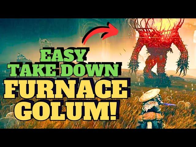 Elden Ring Shadow of the Erdtree: EARLY Furnace Golem Guide (Gravesite Plain)