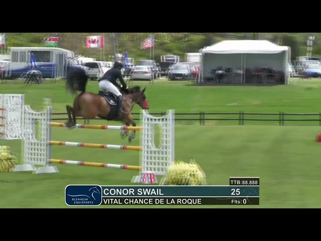 Winning Round: Conor Swail and Vital Chance de la Roque