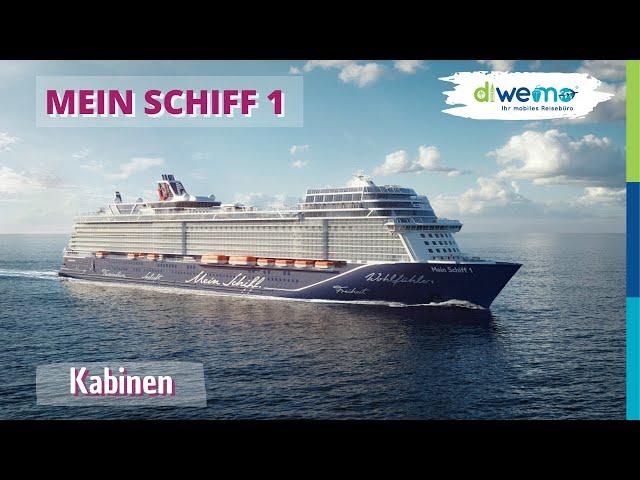 Mein Schiff 1 -   alle Kabinen