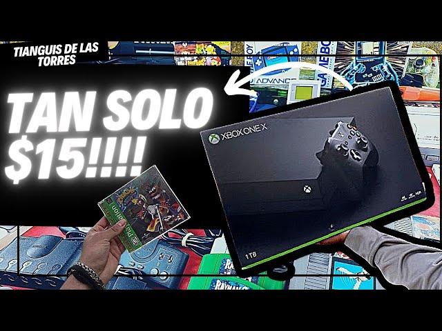 Encontre una XBOX ONE X en $15!!// BUSCANDO CONSOLAS EN EL TIANGUIS DE LAS TORRES