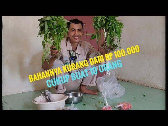 RESEP MAKANAN SEDERHANA (KAPURUNG/SINONGGI/PAPEDA) VERSI ANAK KOS MOROWALI CUKUP UNTUK 10  ORANG