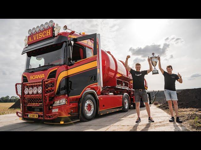 Stront, stront en nog eens stront met de Mooiste Truck van Nederland! 