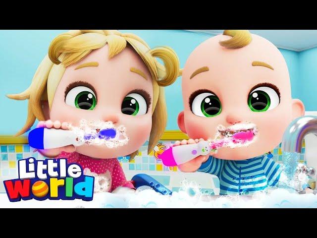 Brush Your Teeth Song | Kids Songs & Nursery Rhymes by Little World