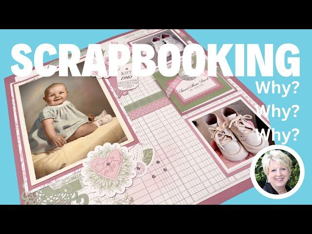 Crafting Nostalgia: Creating a One-Page Scrapbook Page to Remember My Past