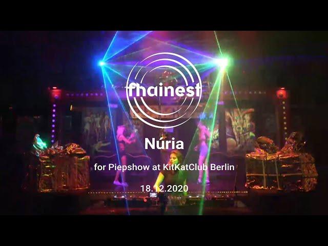 DJane Núria (fhainest) for Piepshow @ KitKatClub [Livestream 18.12.2020]