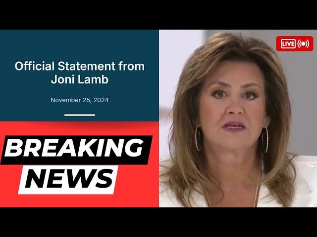 Shocking Statement From Joni Lamb. #SheisReadyForWar