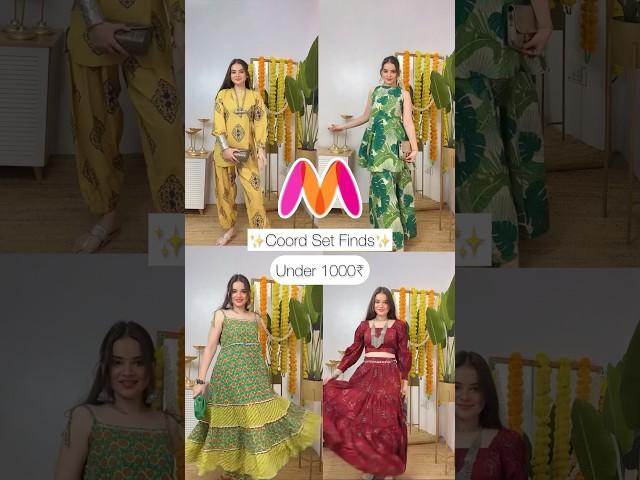 Myntra Coord set finds #shortsvideo #ytshorts #youtubeshorts #myntra #myntrafinds #virals #youtube