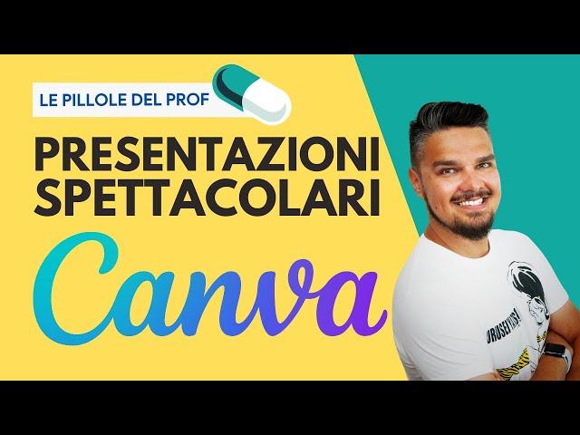 Usa CANVA per le tue PRESENTAZIONI. Risultati al TOP!