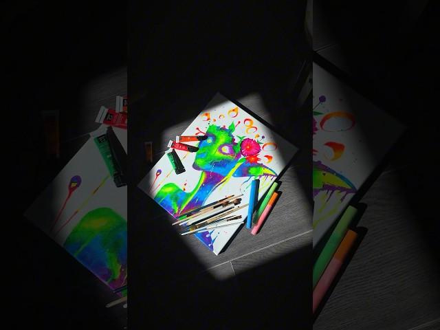За сколько бы купили? #neon #картина #флуоресцент #ижевск