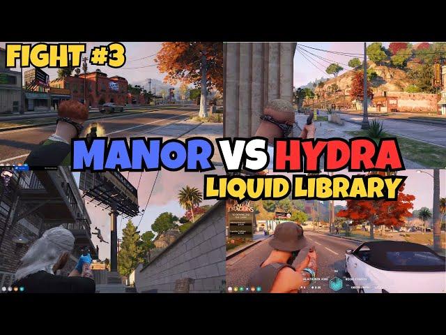 MANOR SMOKE HYDRA NEAR LIQUID LIBRARY/MIRROR PARK FIGHT #3 | MULTIPOV | NOPIXEL 4.0 GTA RP