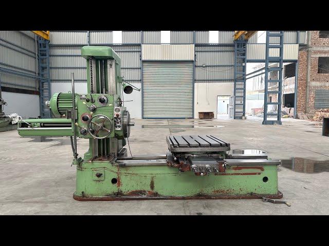 Horizontal Boring Machine - TOS H-63A - with Facing Chuck